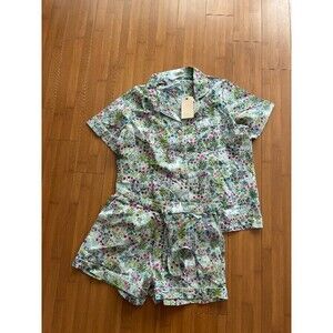 Printfresh Shorts Unicorn Pajamas NWT Medium 100% Cotton